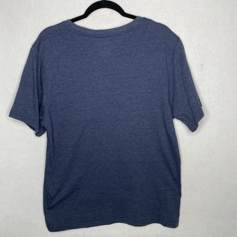 Blue T-Shirt University of Arizona Men’s Large Wildcats Bear Down Football - Picture 7 of 8